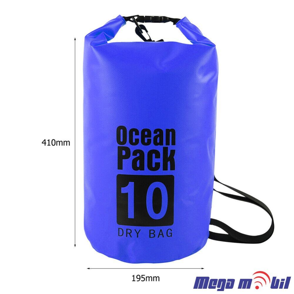 Torba Vodootporna 10L blue